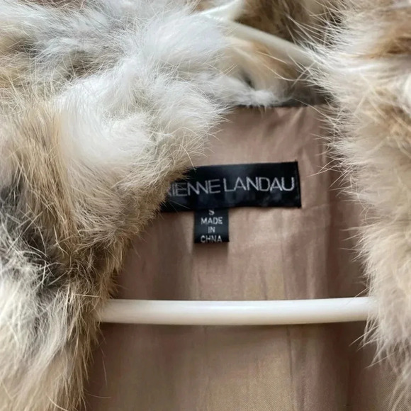 Adrienne Landau - Rabbit Fur Vest - Picture 8 of 8